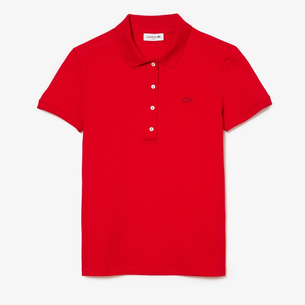 Lacoste Vibrant Red Polo Shirt